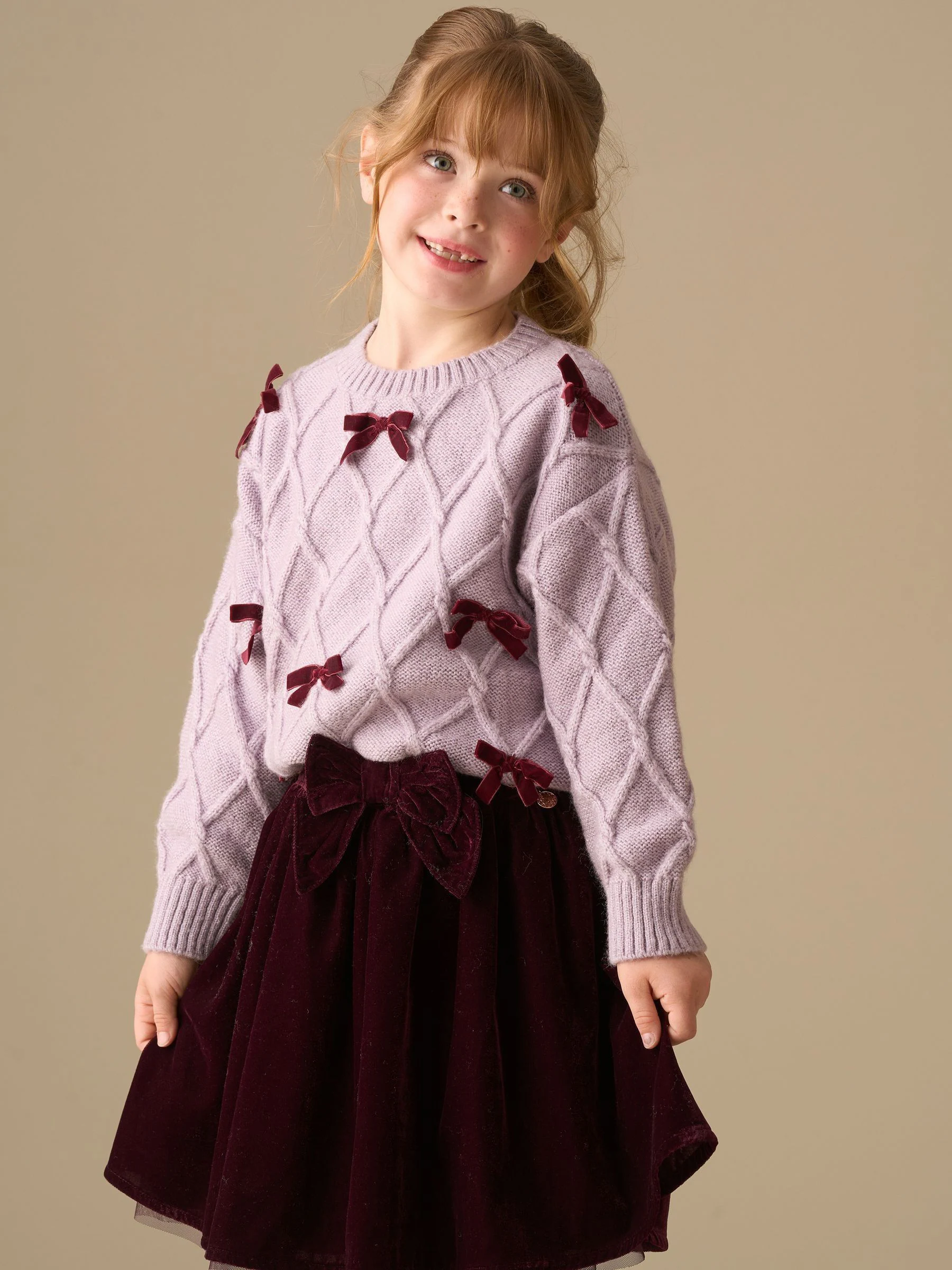 Angel & Rocket Chloe Velvet Skirt