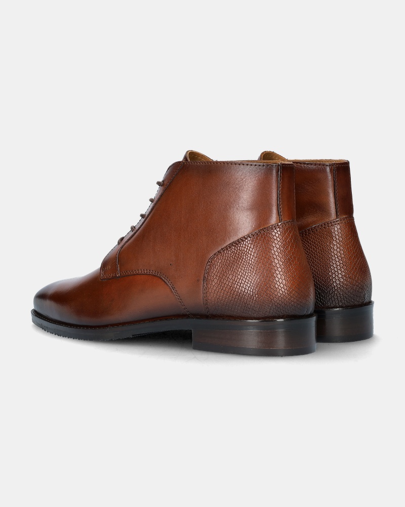 Nelson Hoge nette schoenen  - cognac