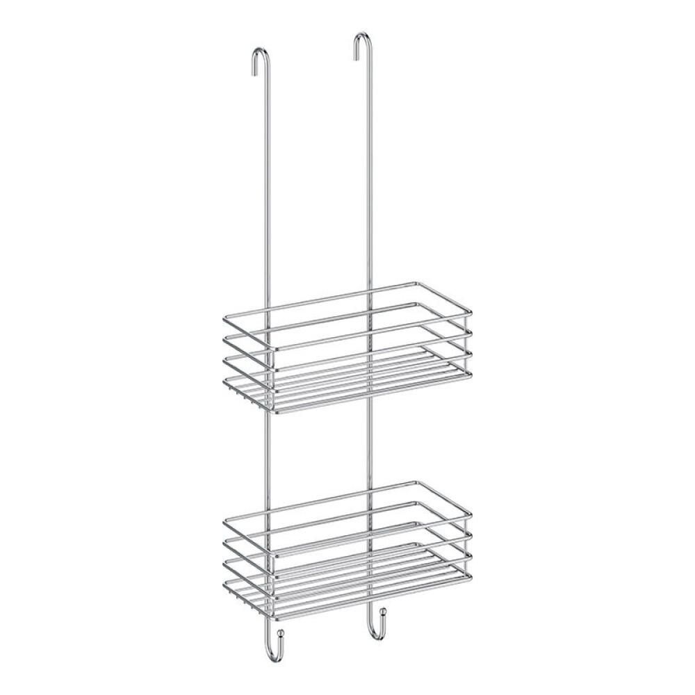 DUSJKURV BESLAGSBODEN DOBBEL 12X25X66CM FORKROMMET
