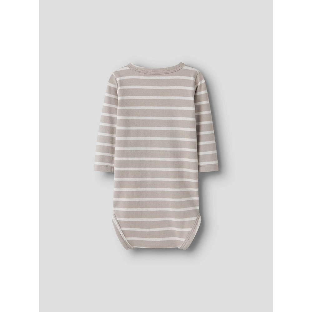 Køb Name It Chateau Gray Nbnosuppa Ls Slå-om Body