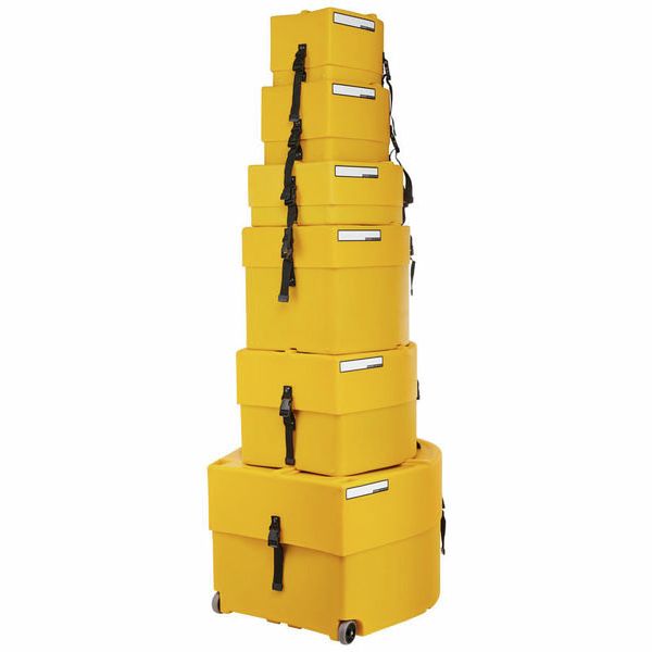 Hardcase HRockFus6 F.Lined Set Yellow