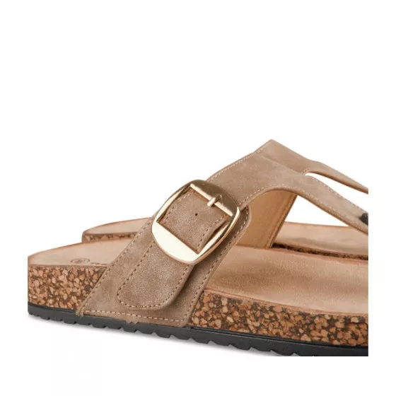 Tongs TAUPE ANGELA THOMPSON