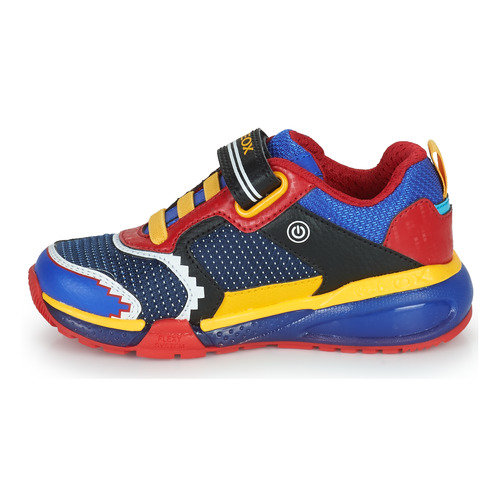 Geox - J BAYONYC BOY A - Bleu / Rouge / Jaune