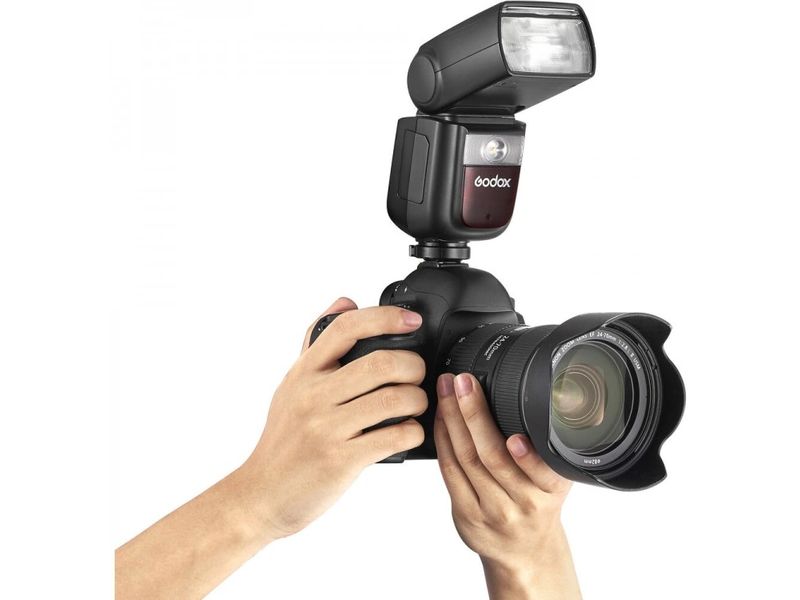 Godox Blitzgerät V860III für Nikon Blitzgerät mit hoher Leitzahl, schneller Recyclingzeit und Li-Ionen-Akku