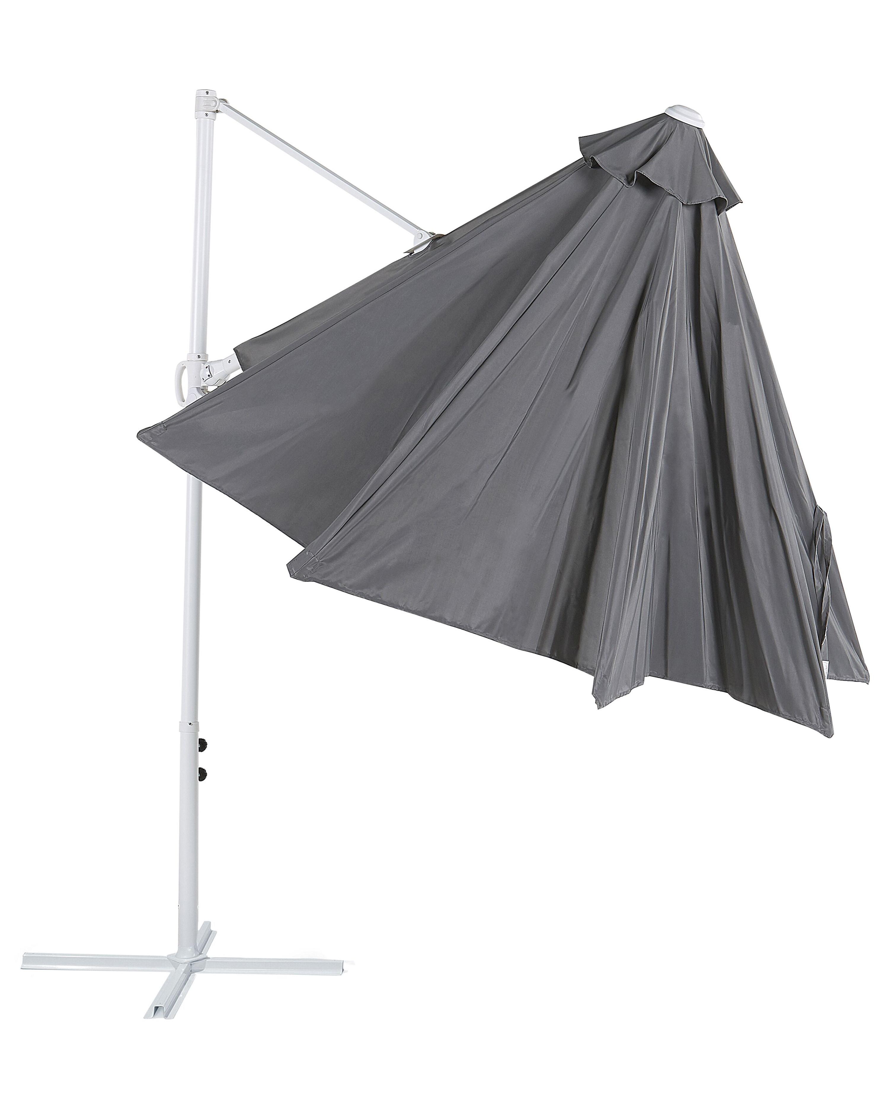 Zweefparasol 295 cm SAVONA II Donkergrijs