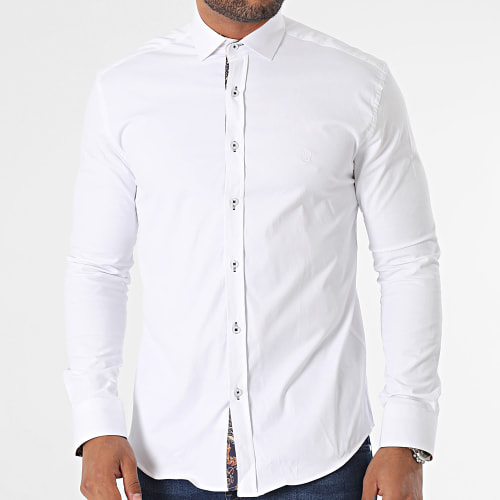 Chemise Manches Longues Blanc
