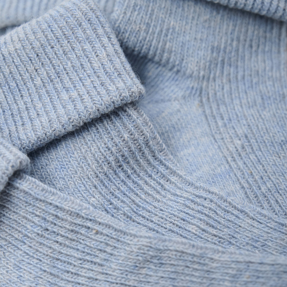 Køb Minymo Winter Sky Baby Rib Strømpe Med Fold 2-Pak