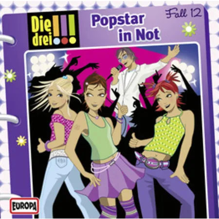 KOSMOS Hörspiel-CD Die drei !!! 12 Popstar in Not