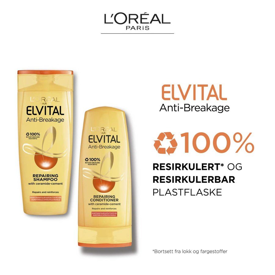 L'Oréal Paris Elvital Anti-Breakage Shampoo 400ml