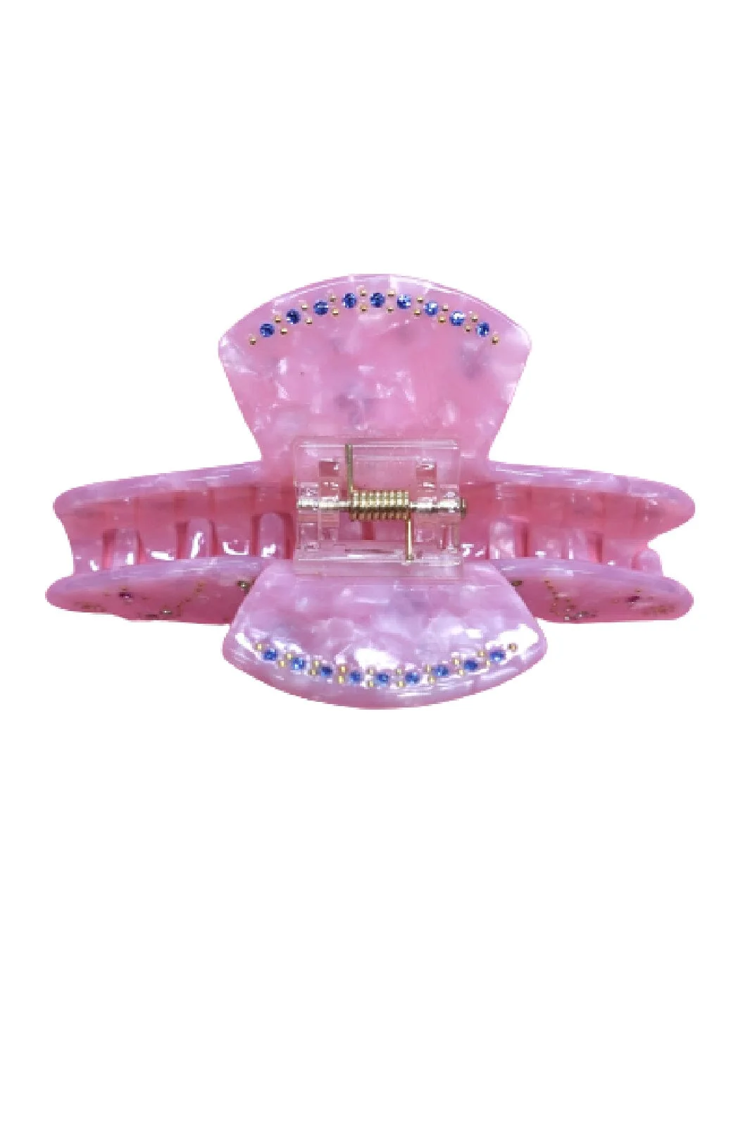Mellow Moon Hair-Clips pink stone