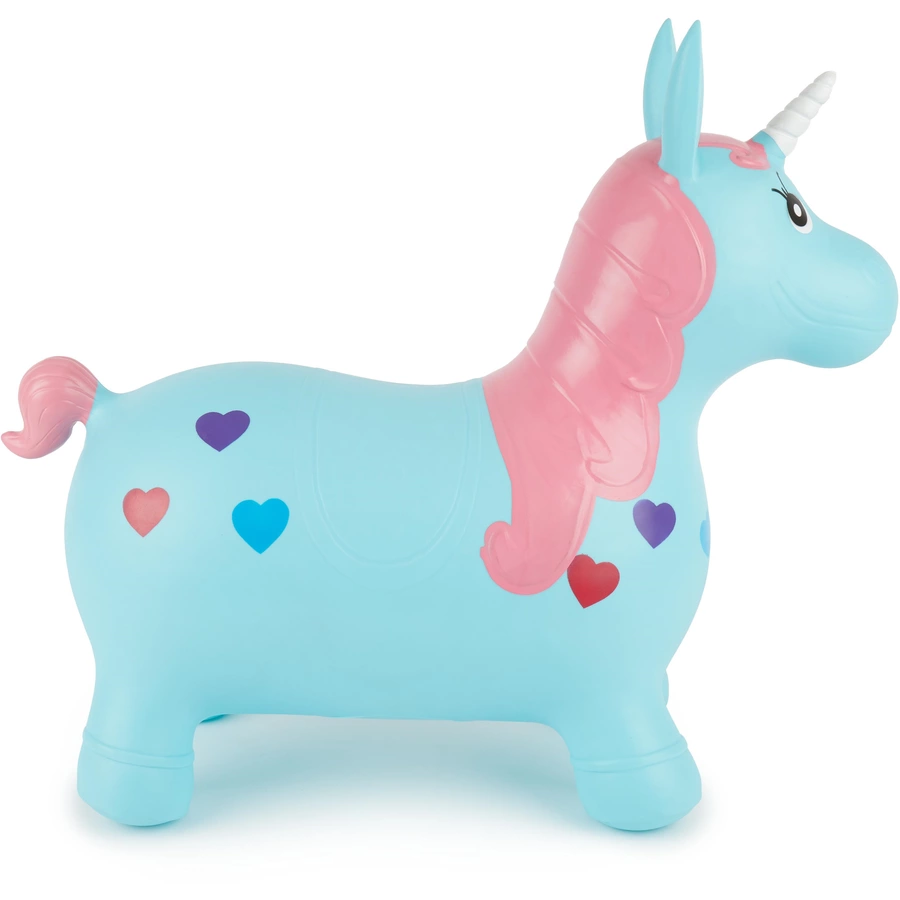 bieco Hüpfpferd Einhorn aufblasbar