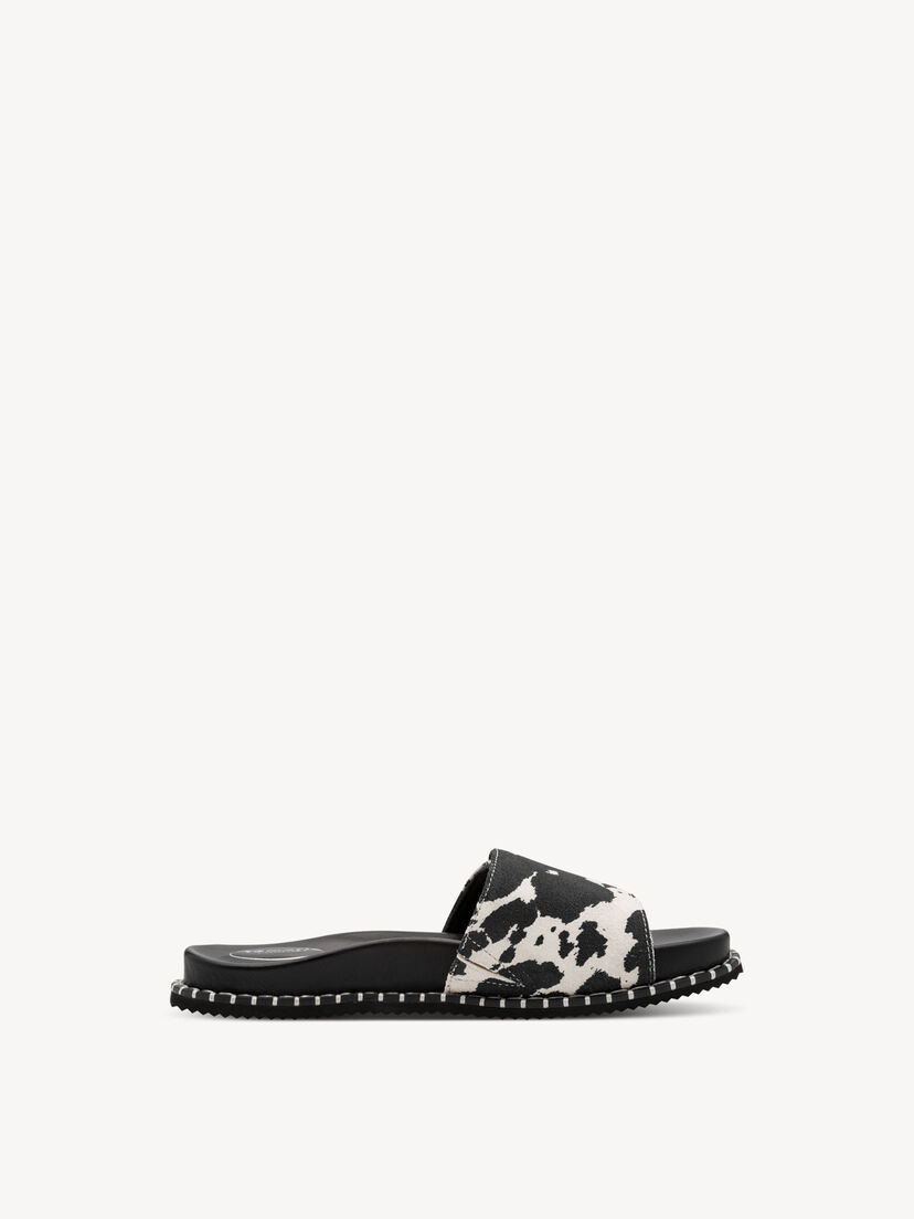 Leren Slipper - zwart