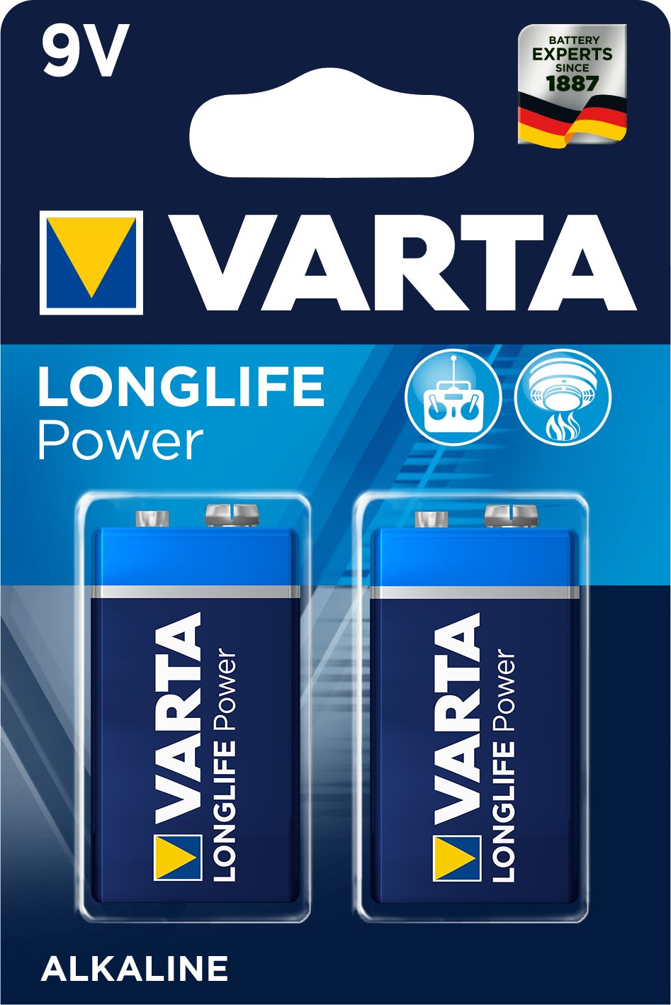 Longlife batteri Power 9V - BL 2