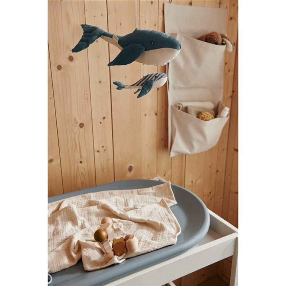 Cille Puslepude Blue Fog - LieWood → Luksusbaby.dk