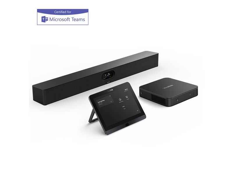 Yealink Raumlösung MVC S40 Teams Rooms System 4K/UHD 60 fps Microsoft Teams Rooms System für kleine bis mittelgrosse Konferenzräume