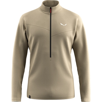 Salewa Puez Cammino Polarlite Halfzip Langarmshirt Quicksand Herren