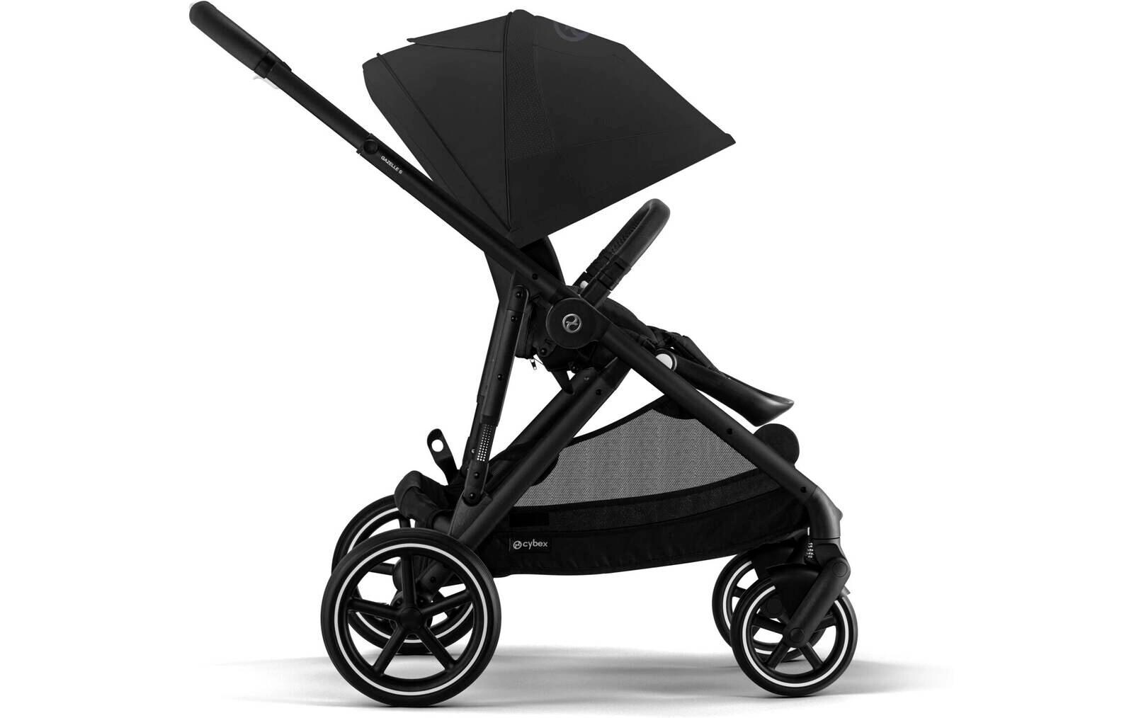 Cybex Kinderwagen Gazelle S Schwarz<br>Kinderwagen mit 20 Kombinationsmöglichkeiten