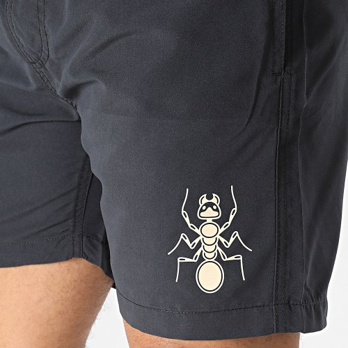 Short De Bain Original Spirit Noir Beige