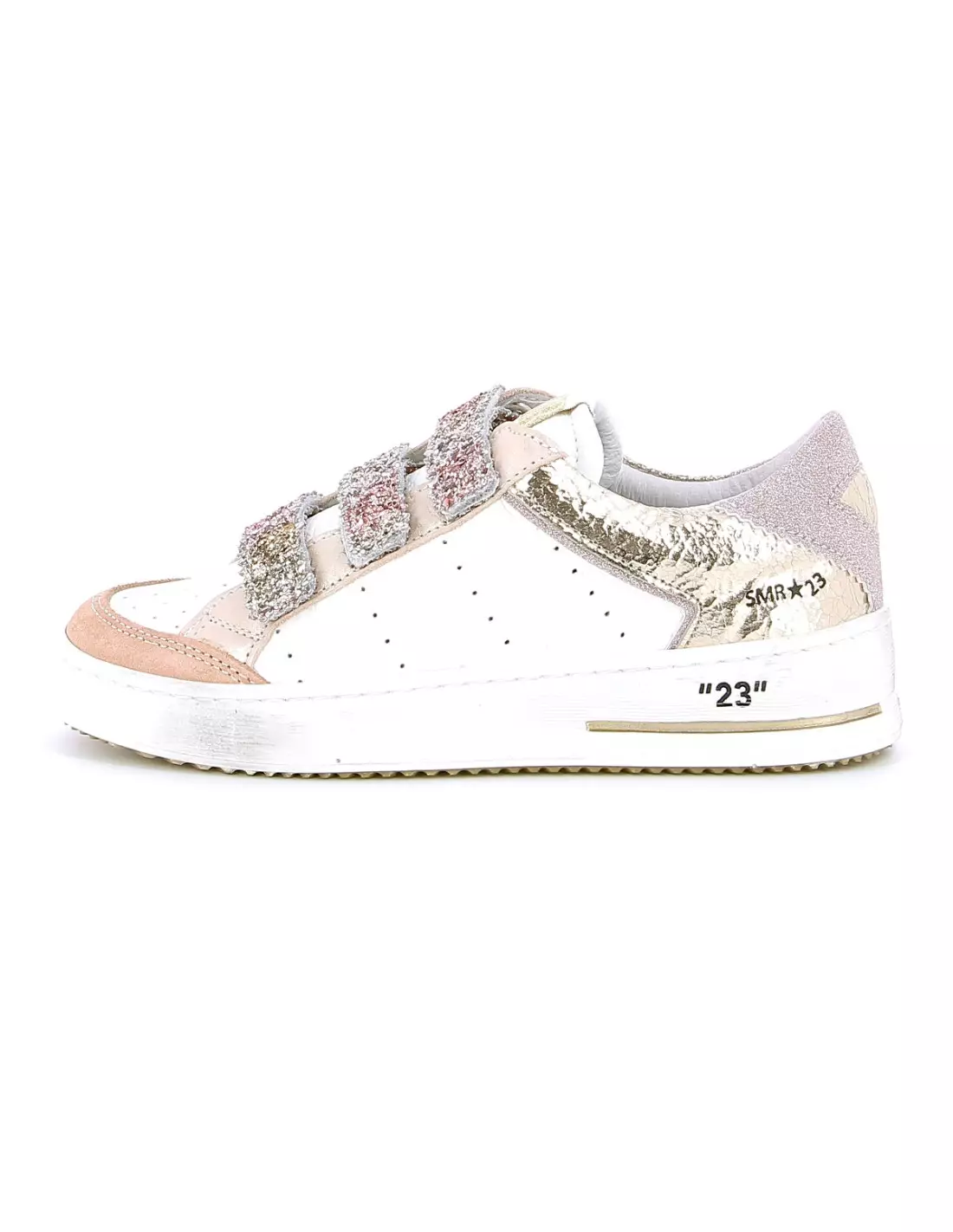 SMR - SEMERDJIAN 7628 - Baskets blancvelmulticolor