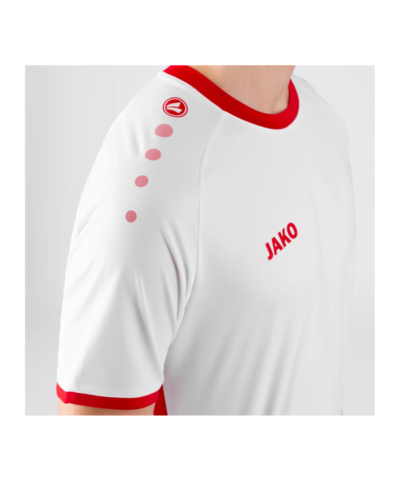 JAKO Primera KA Trikot Weiss Rot F011