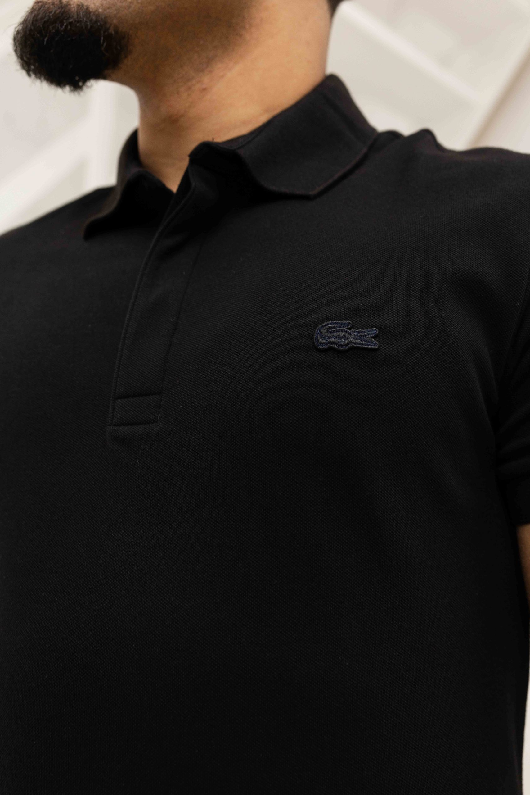 Lacoste Polo Heren Zwart