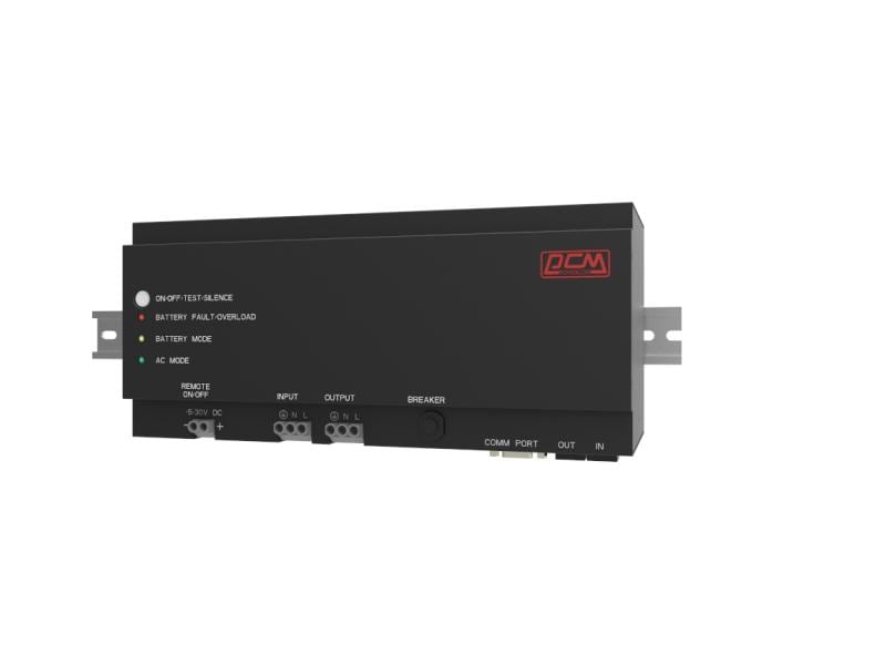 SICOTEC USV USV PCM DRU-500 DIN Rail 500 VA / 300 W DIN-Rail-Offline-USV für industrielle Anwendungen
