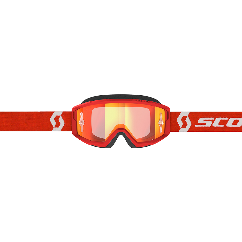 Scott - Masque Primal écran iridium Rouge / Blanc