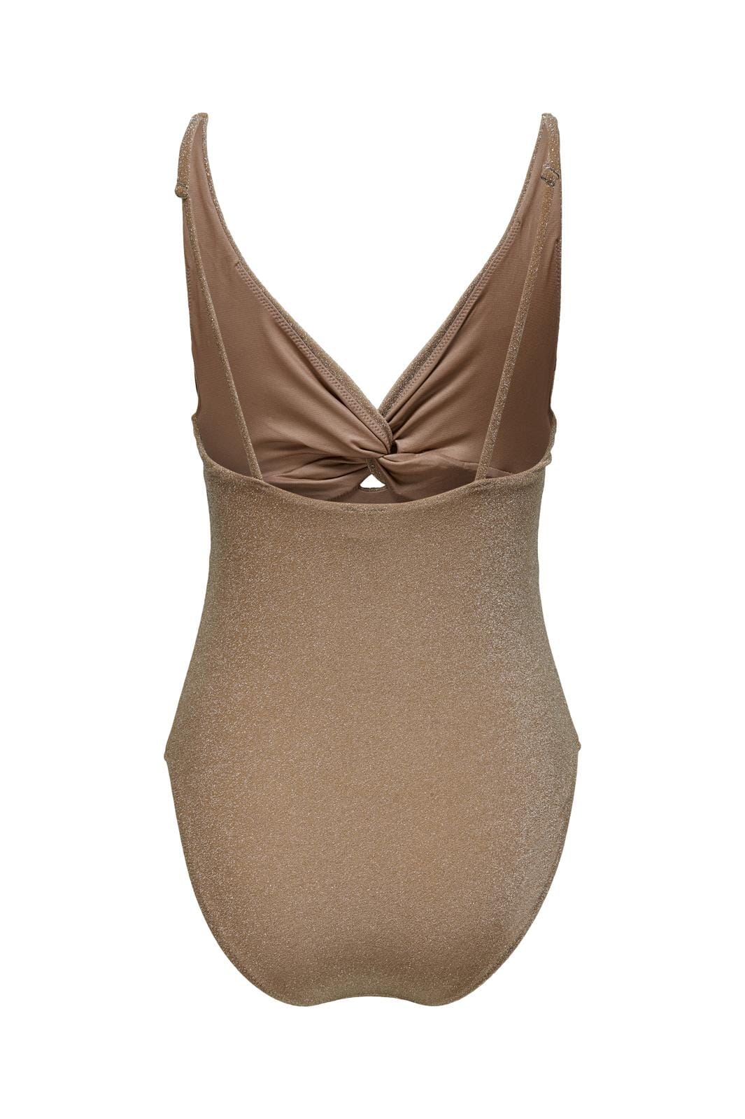 Only Onlmalibu Lurex Twist-Detail Swimsuit 4418044 cedar wood