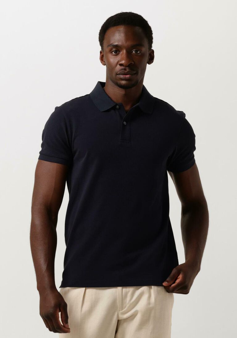 PROFUOMO donkerblauwe profuomo polo polo short sleeve