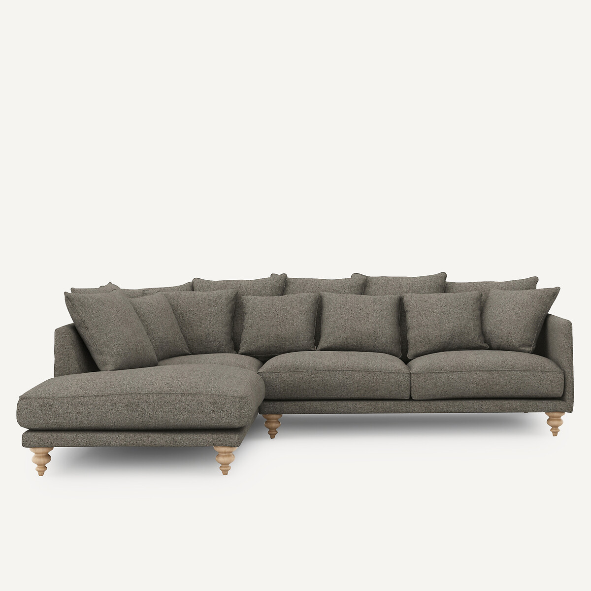 AM.PM<br>Sofá de canto em tweed, Lazare