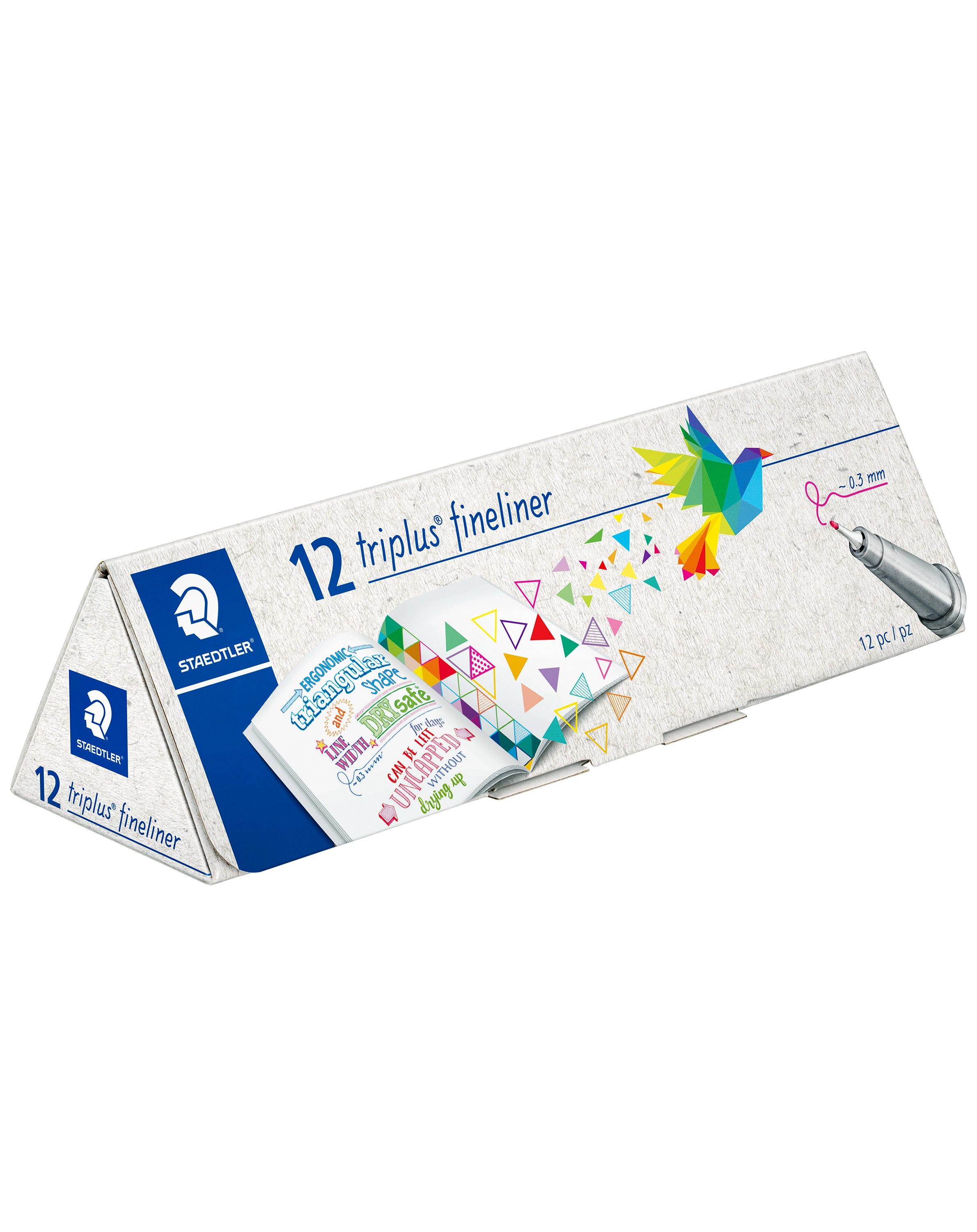 334 CPC12 Fineliner triplus® mit 12 Farben