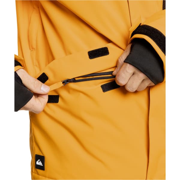 Veste de ski QUIKSILVER MISSION SOLID JK ORANGE PEPPER