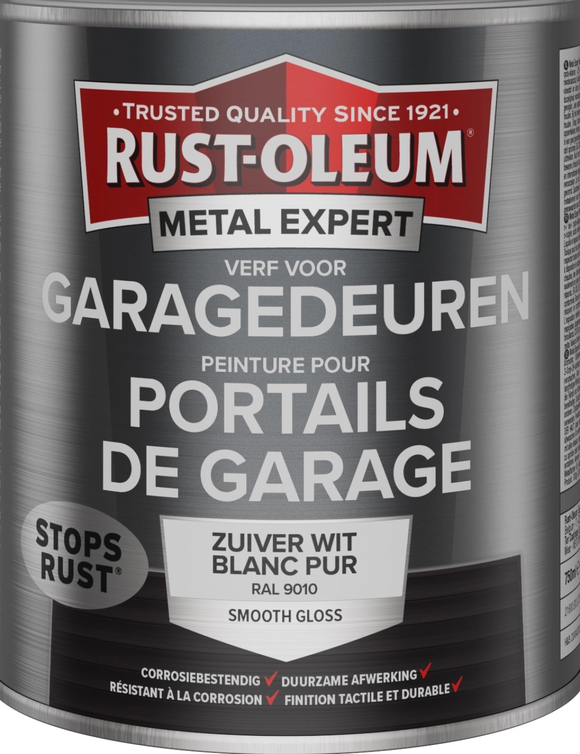 Rust-Oleum Verf voor Garagedeuren - RAL 6005 mosgroen - 0,75L