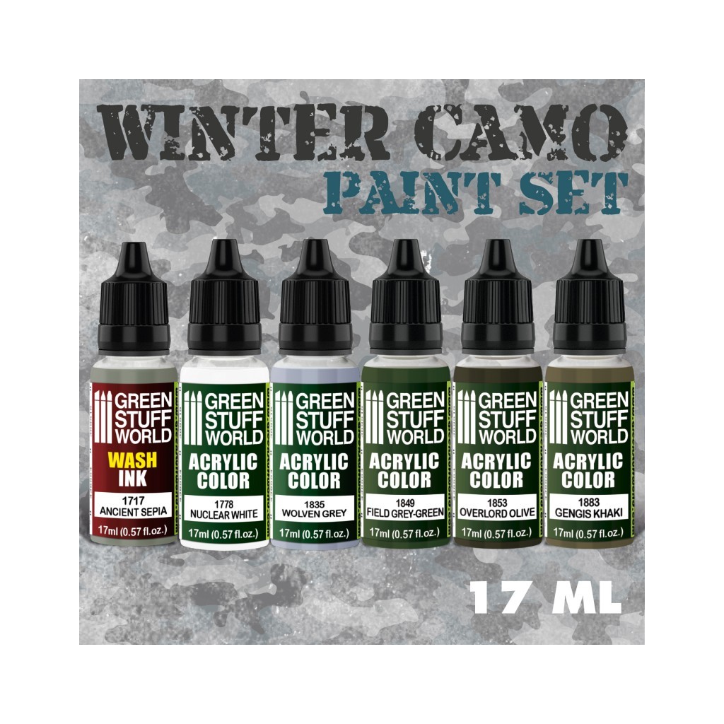 Set de Peinture - Camouflage Hiver