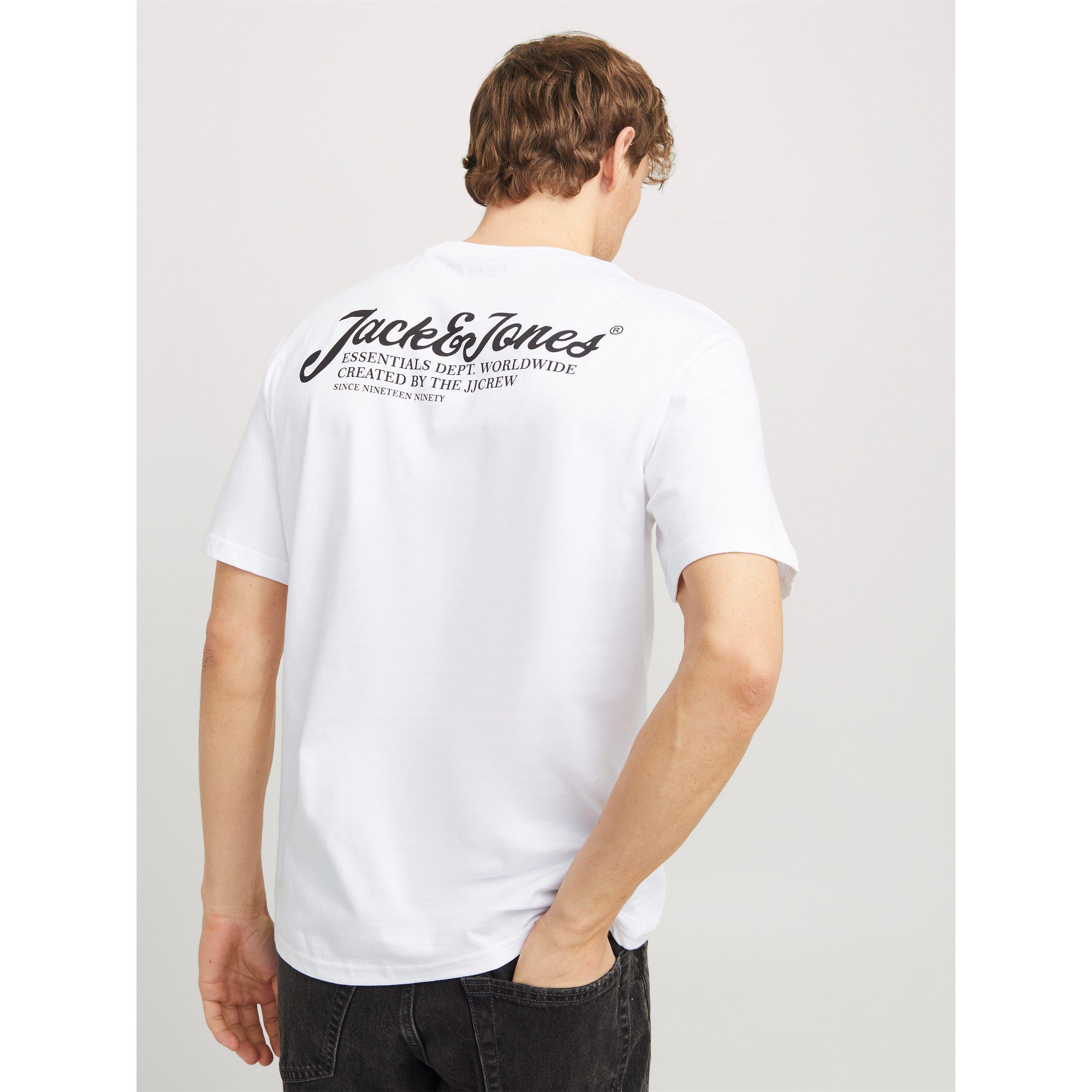 Jack and Jones JJ Short Sleeve Logo T Shirt Mens