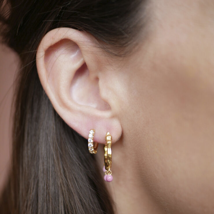 ENAMEL Copenhagen Hoops, Flora Guld