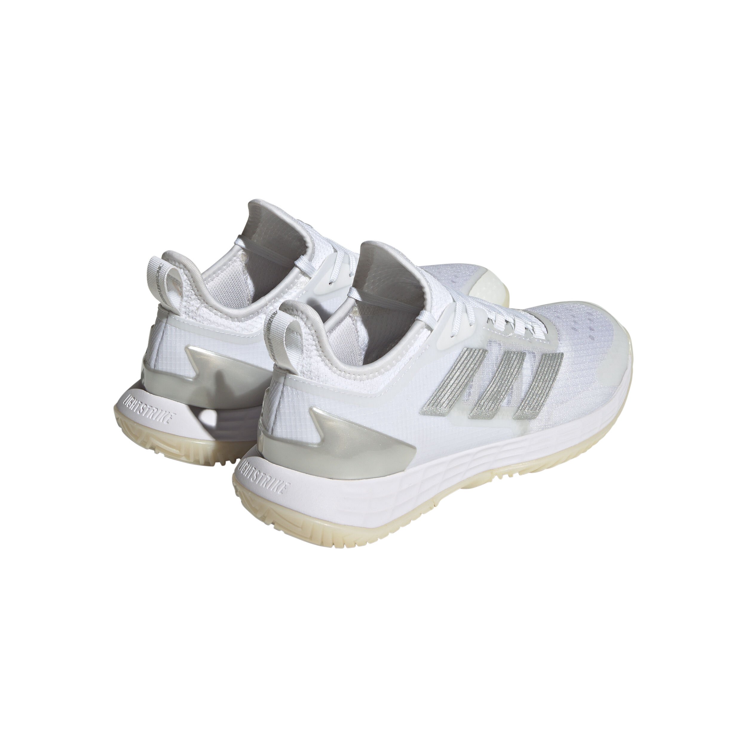 adidas Adizero Ubersonic 4.1 Chaussures Toutes Surfaces Femmes - Blanc , Argent