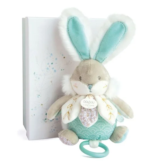 Lapin de sucre boîte à musique   Amande        de               Doudou et Compagnie