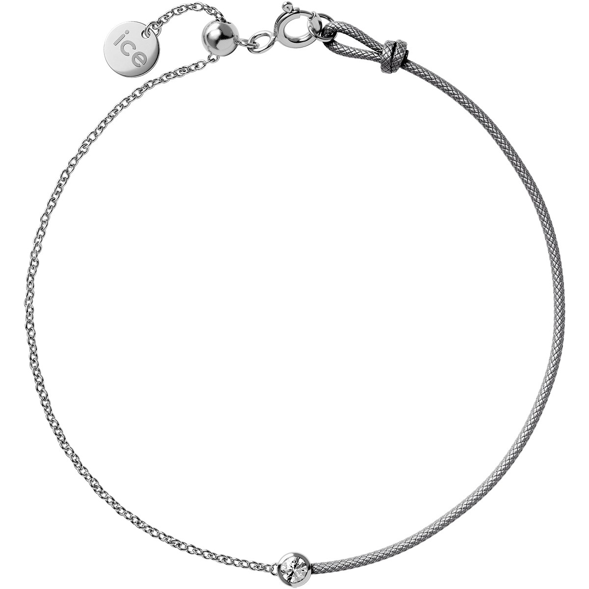 Bracelet Diamond - Argent & diamant - Argenté