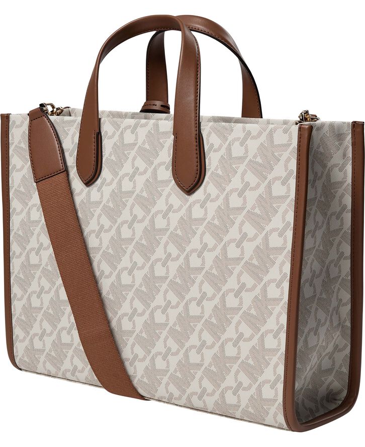 Michael Kors LG GRAB TOTE Vanilla/lugg
