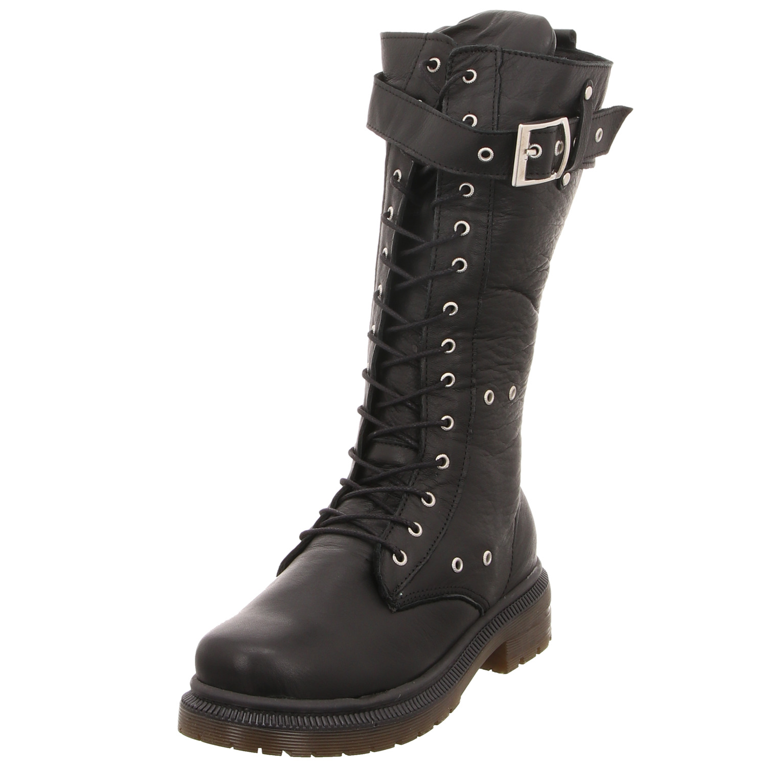 Andrea Conti Stiefel schwarz