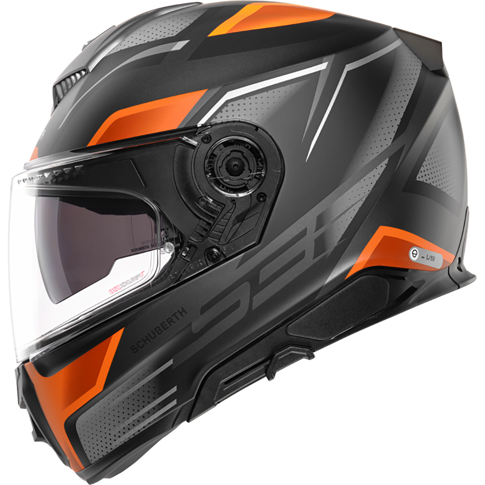 Schuberth - Casque S3 Storm Noir Mat / Orange