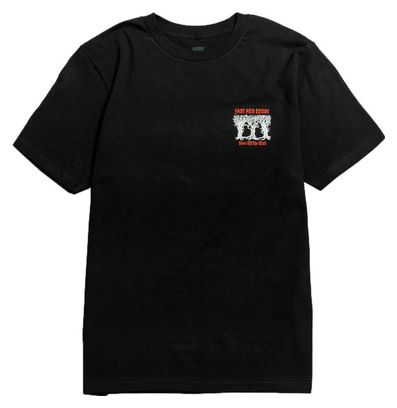 T-Shirt Manches Courtes Vans Fast and Loose Enfant Noir