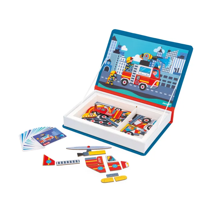Janod Magneti'Book Pompiers