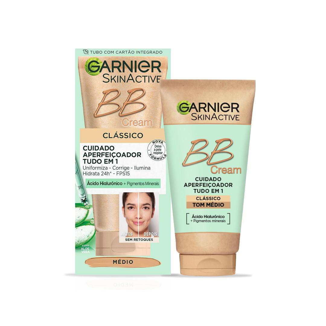 GARNIER  SkinActive BB Cream Clássico (Tom Médio) - 50ml