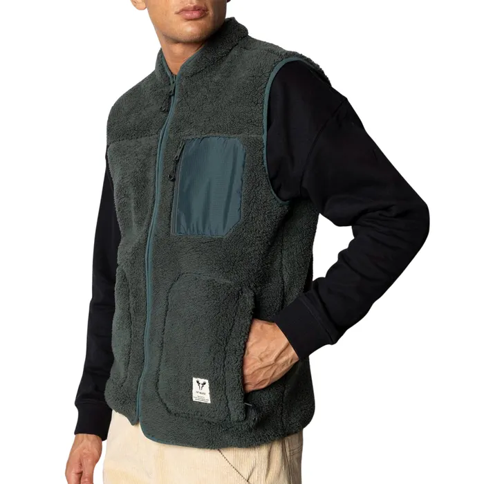 Fat Moose Wood Fleece Bodywarmer Heren