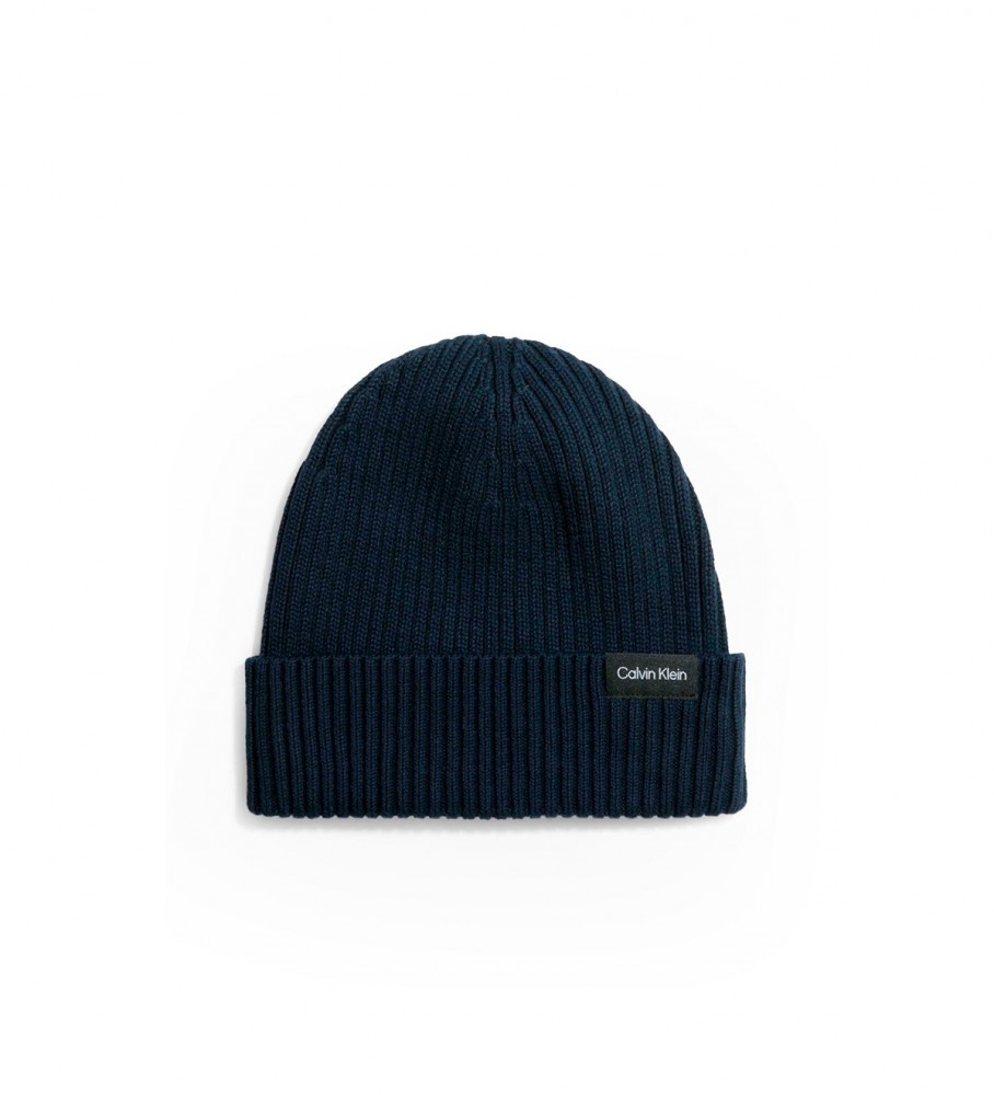 Gorro clássico azul marinho da Calvin Klein