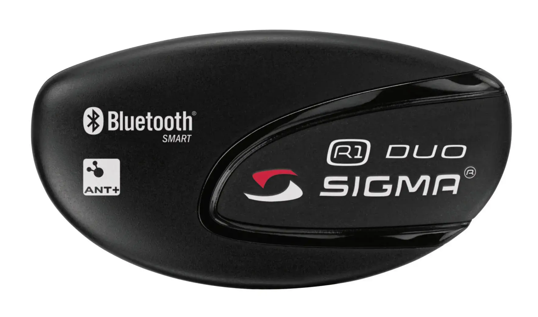Sigma Sport R1 Duo Comfortex ANT+ Hartslagmeter Zwart