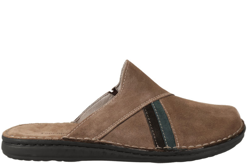 COPENHAGEN SHOES FLORIDA HJEMMESKO I BRUNT RUSKIND