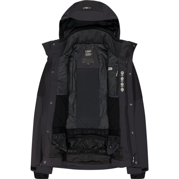 Veste de ski CMP MAN TWILL SKI JACKET ANTHRACITE